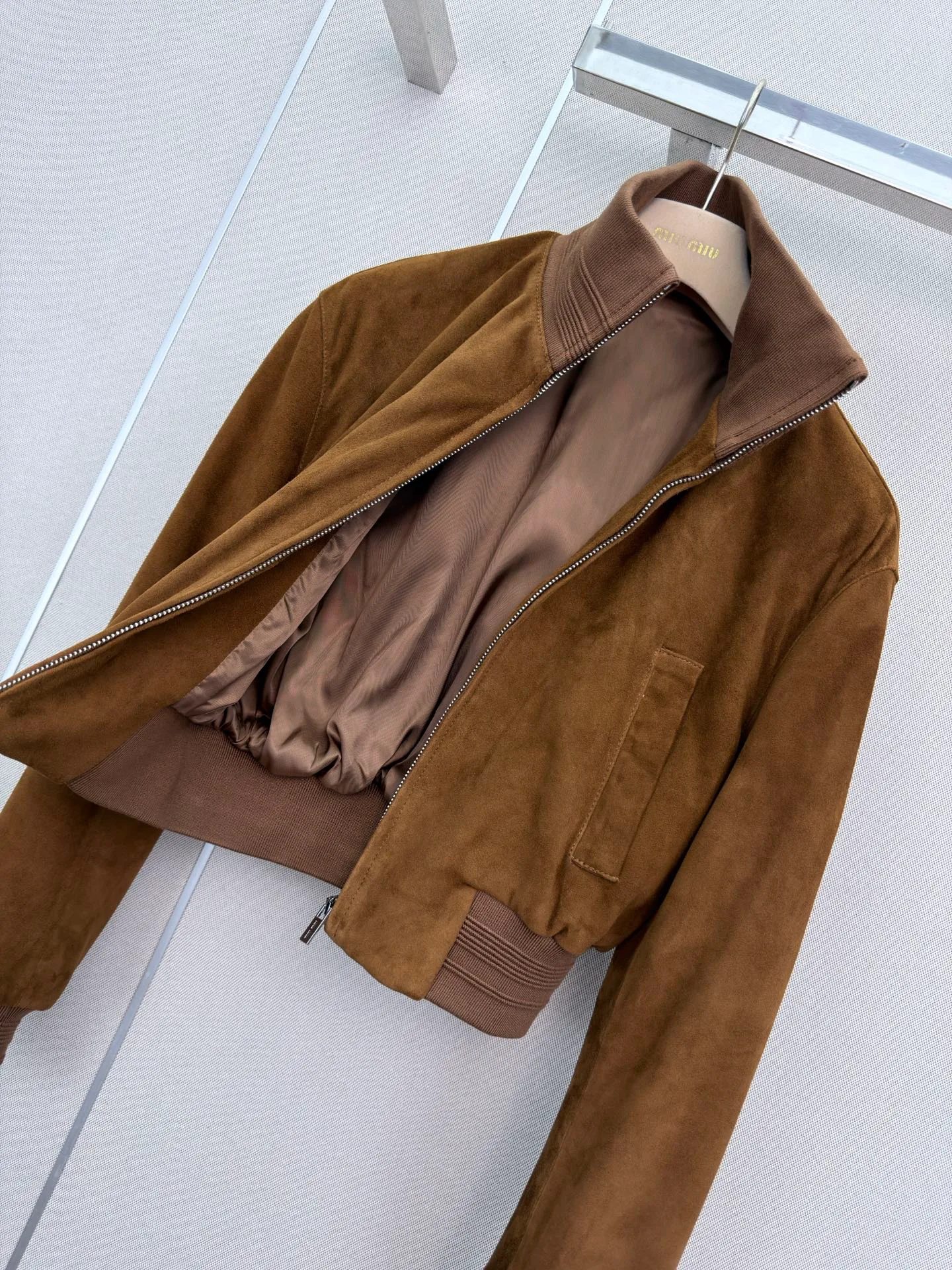 Women's Leather Jackets And Sheepskin Coats MIU MIU 18407960