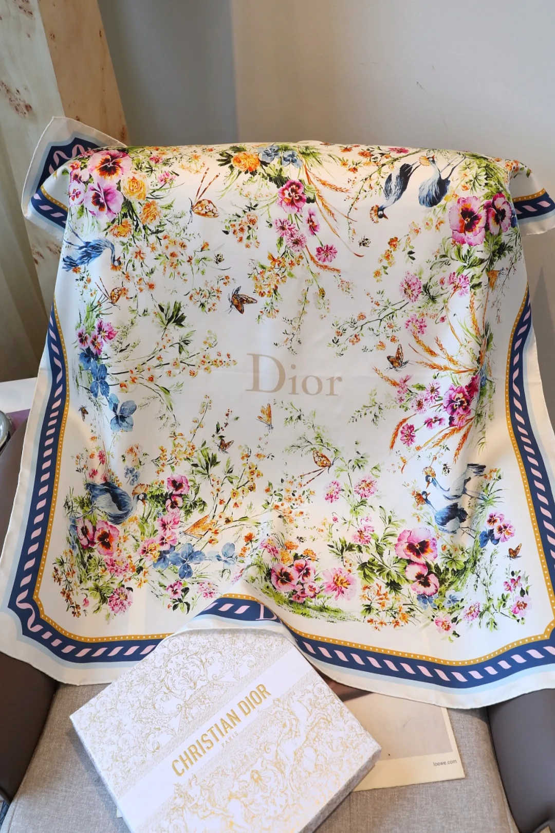 Silk Scarves CHRISTIAN DIOR 18093407