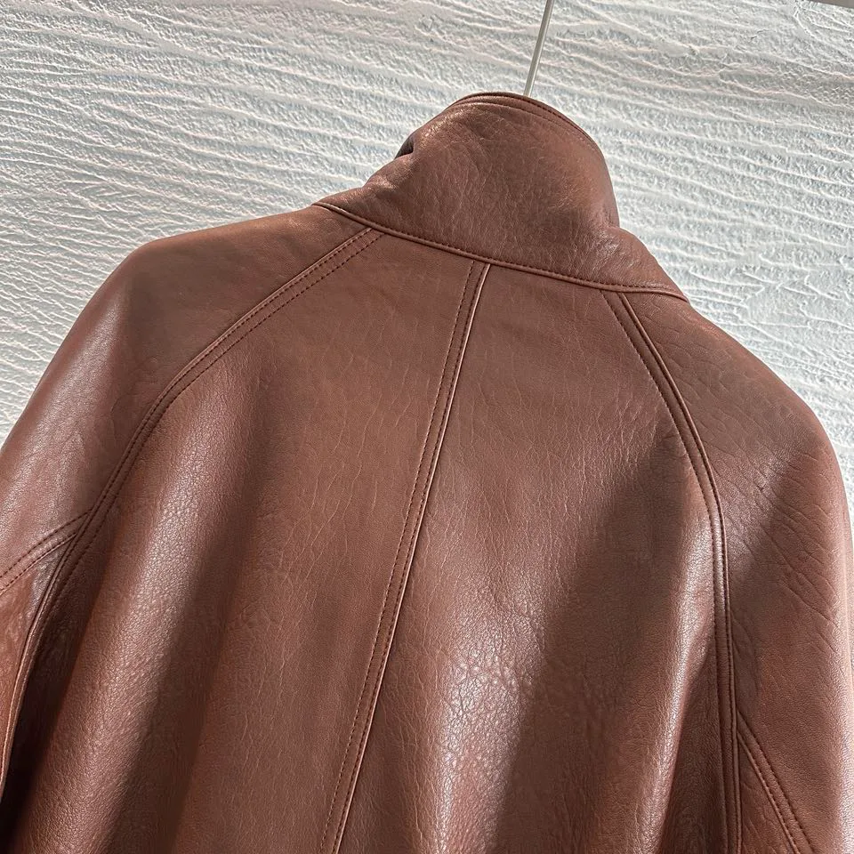 Women's Leather Jackets And Sheepskin Coats SAINT LAURENT 18090118