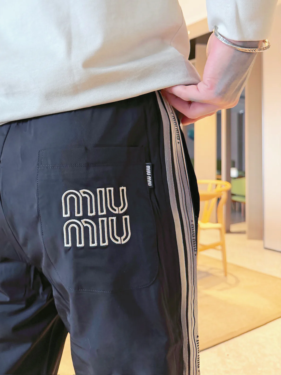 Men's Trousers MIU MIU 18345810