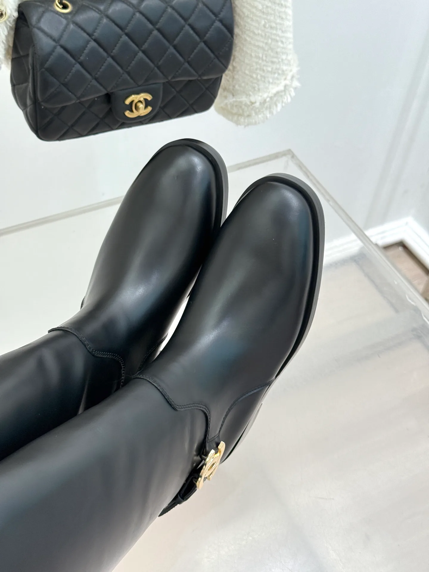 Women's Boots CHANEL 18154846