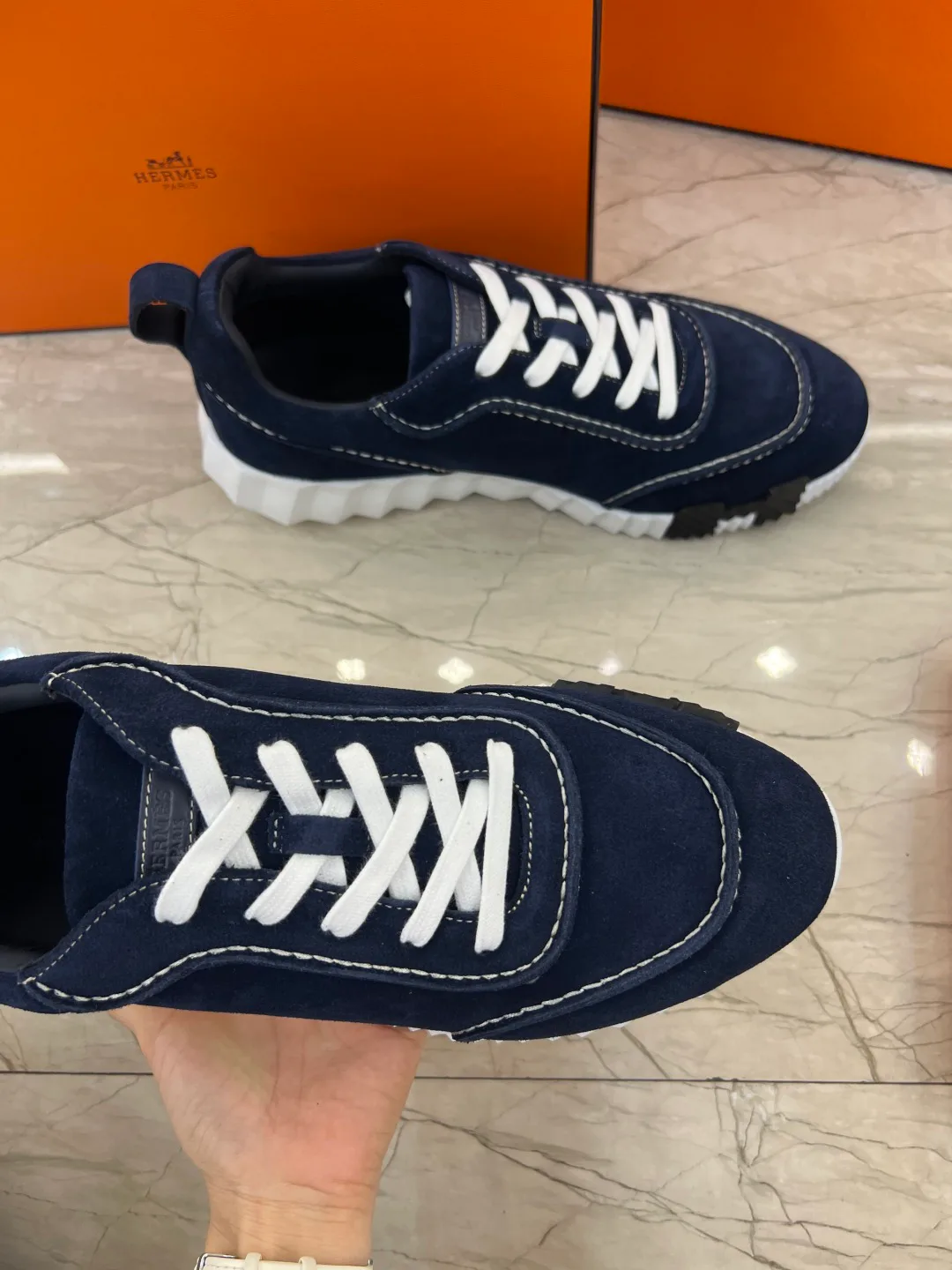 Кроссовки Мужские Hermes 18679654