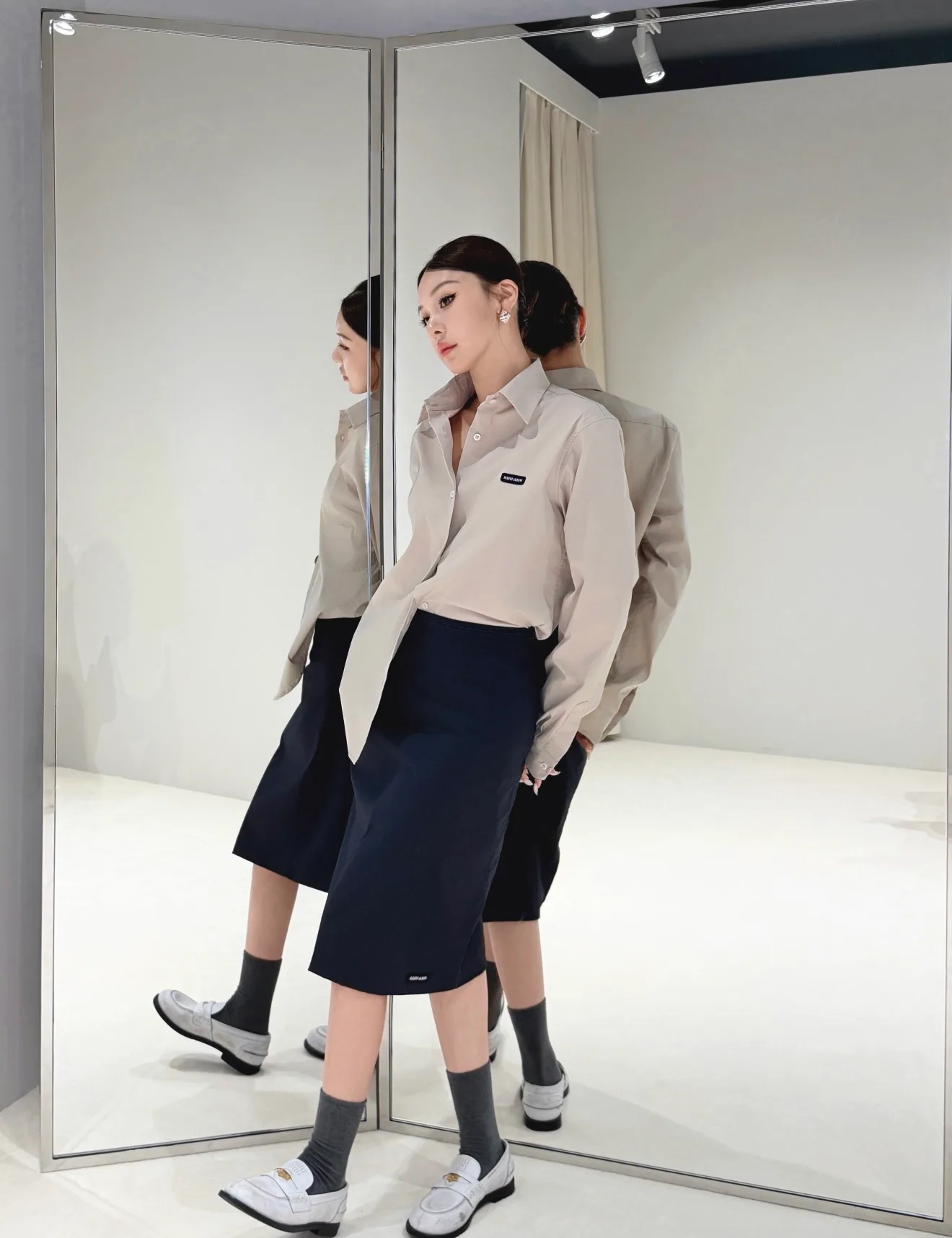 Women's Shirts MIU MIU 17226667