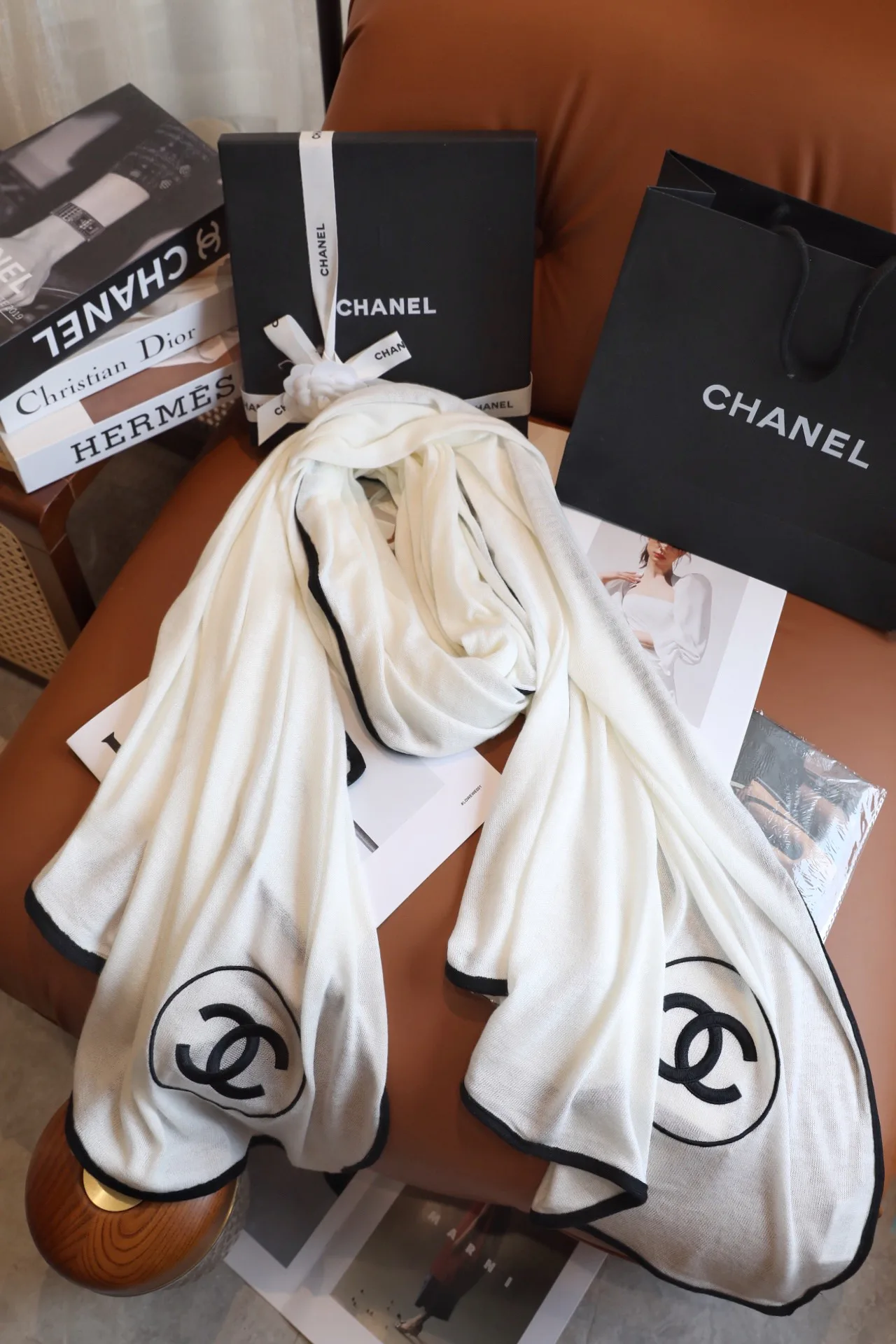 Scarves CHANEL 17991587