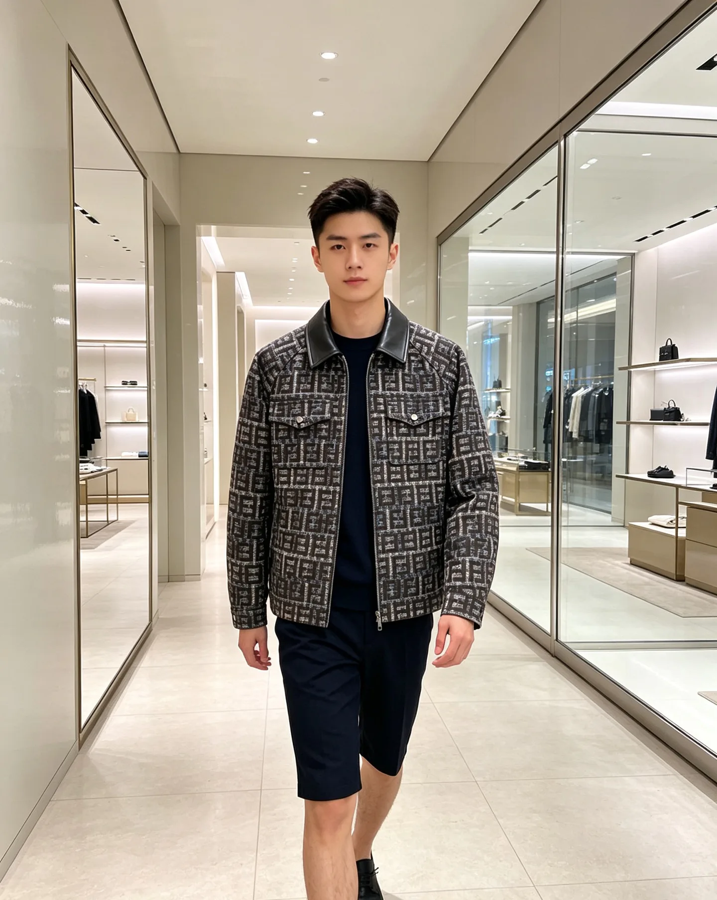 Куртки И Пуховики Мужские Fendi 18609373