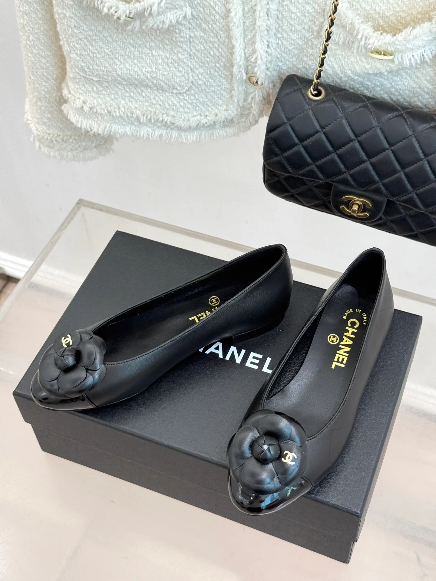 Women's Ballet Flats CHANEL 17741086