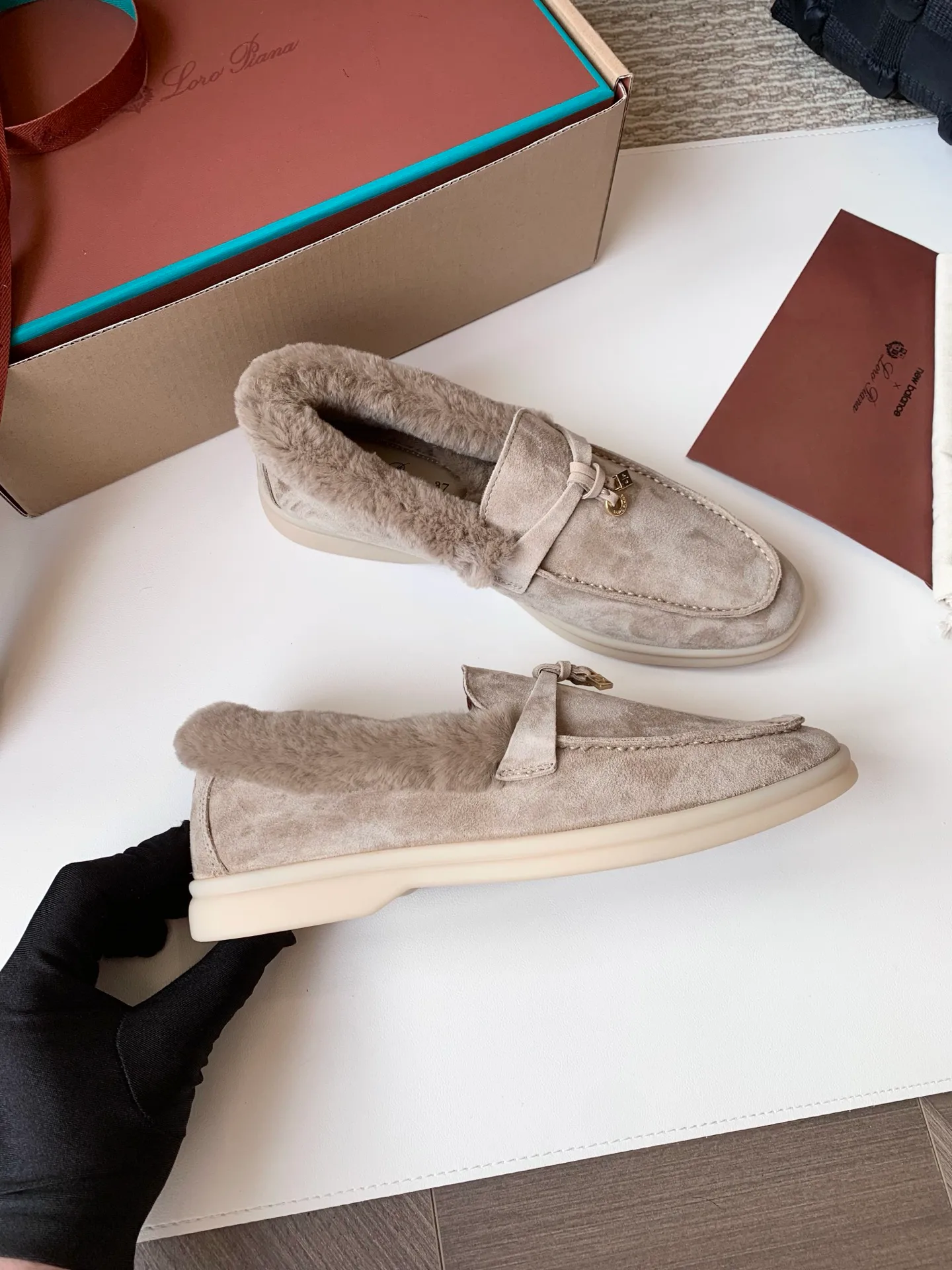 Лоферы И Мокасины Женские Loro Piana 18571533