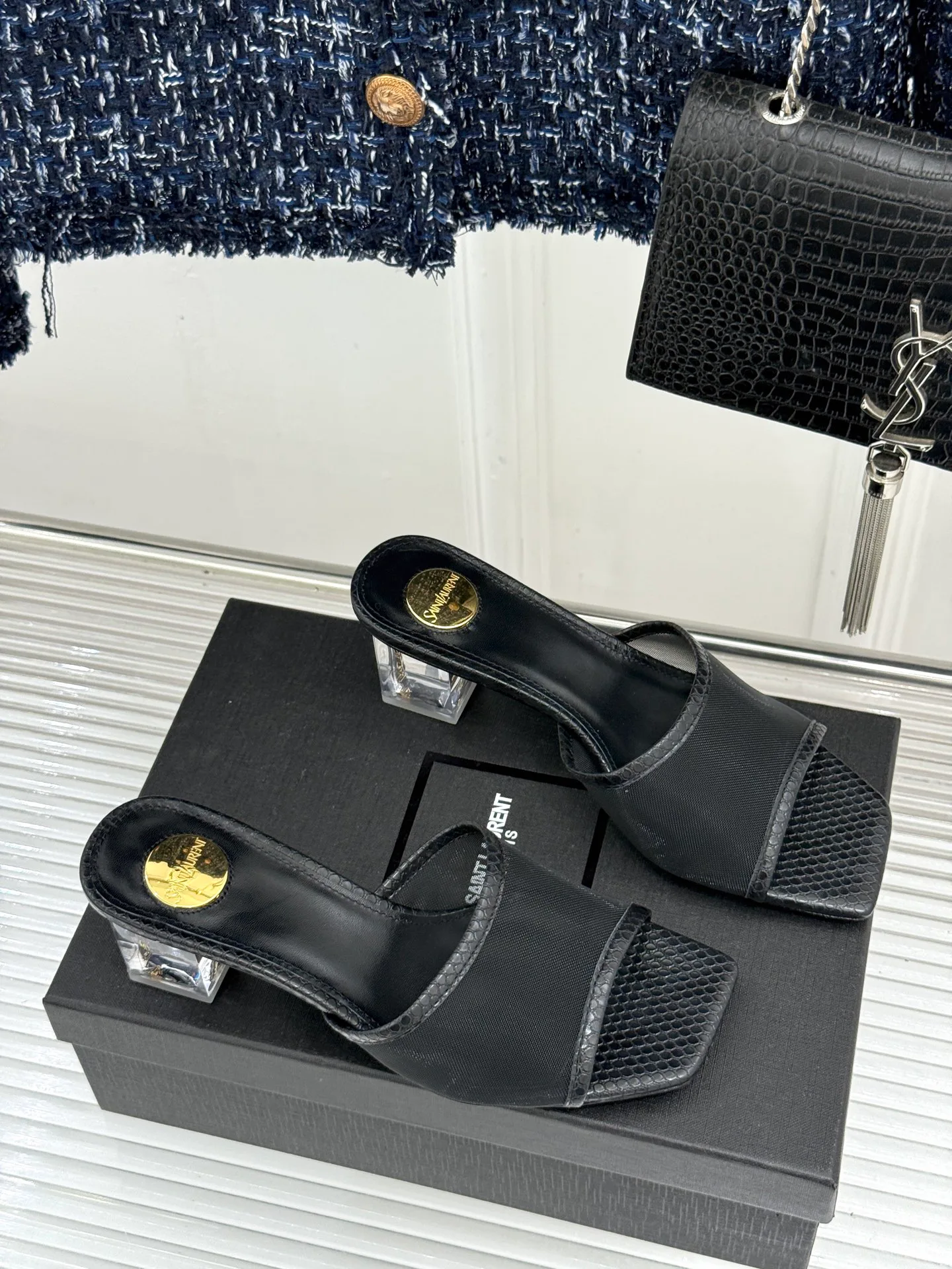 Women's Open-Toe Sandals SAINT LAURENT 17024885