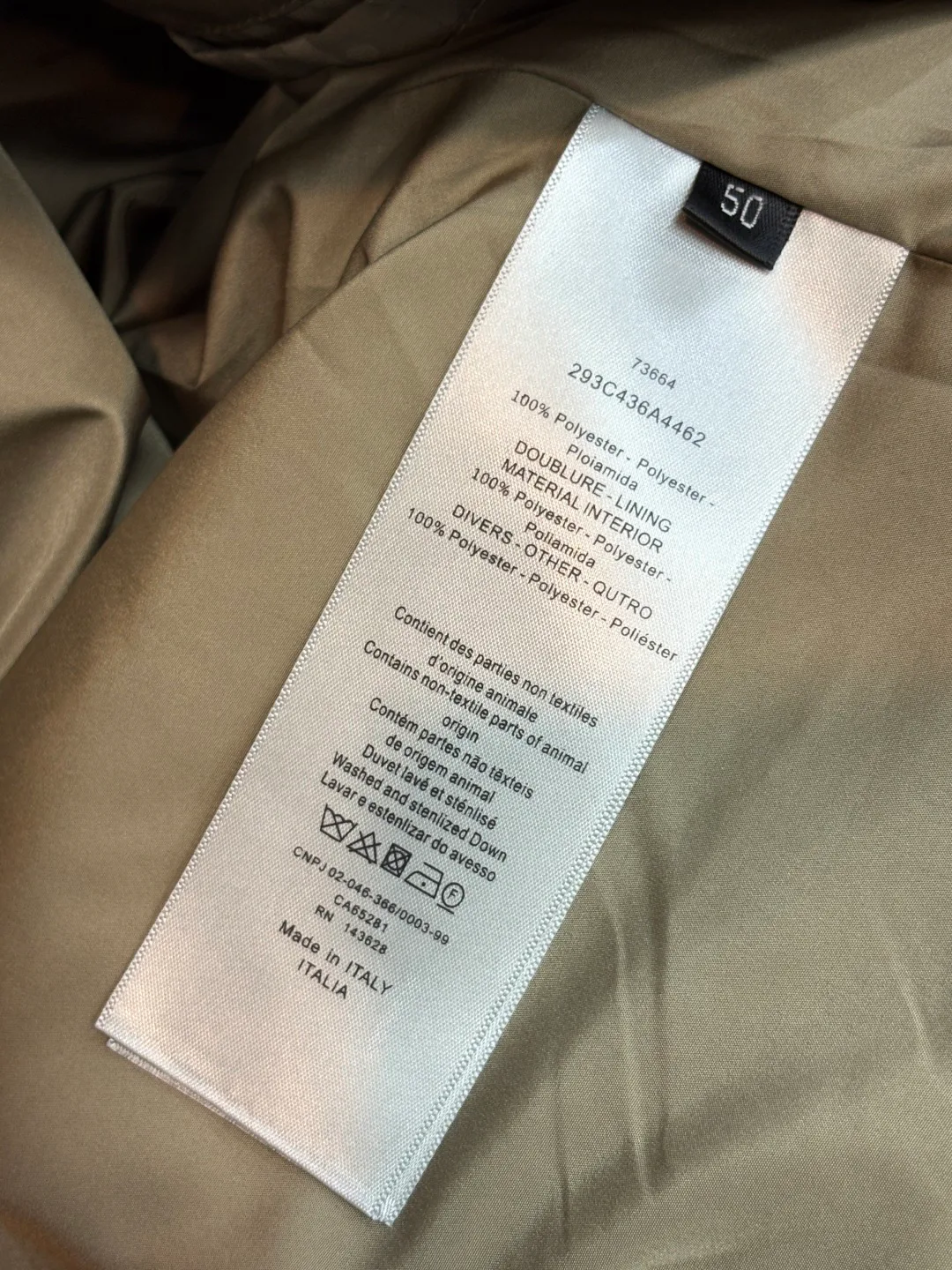 Men's Jackets And Down Jackets CHRISTIAN DIOR 18109109