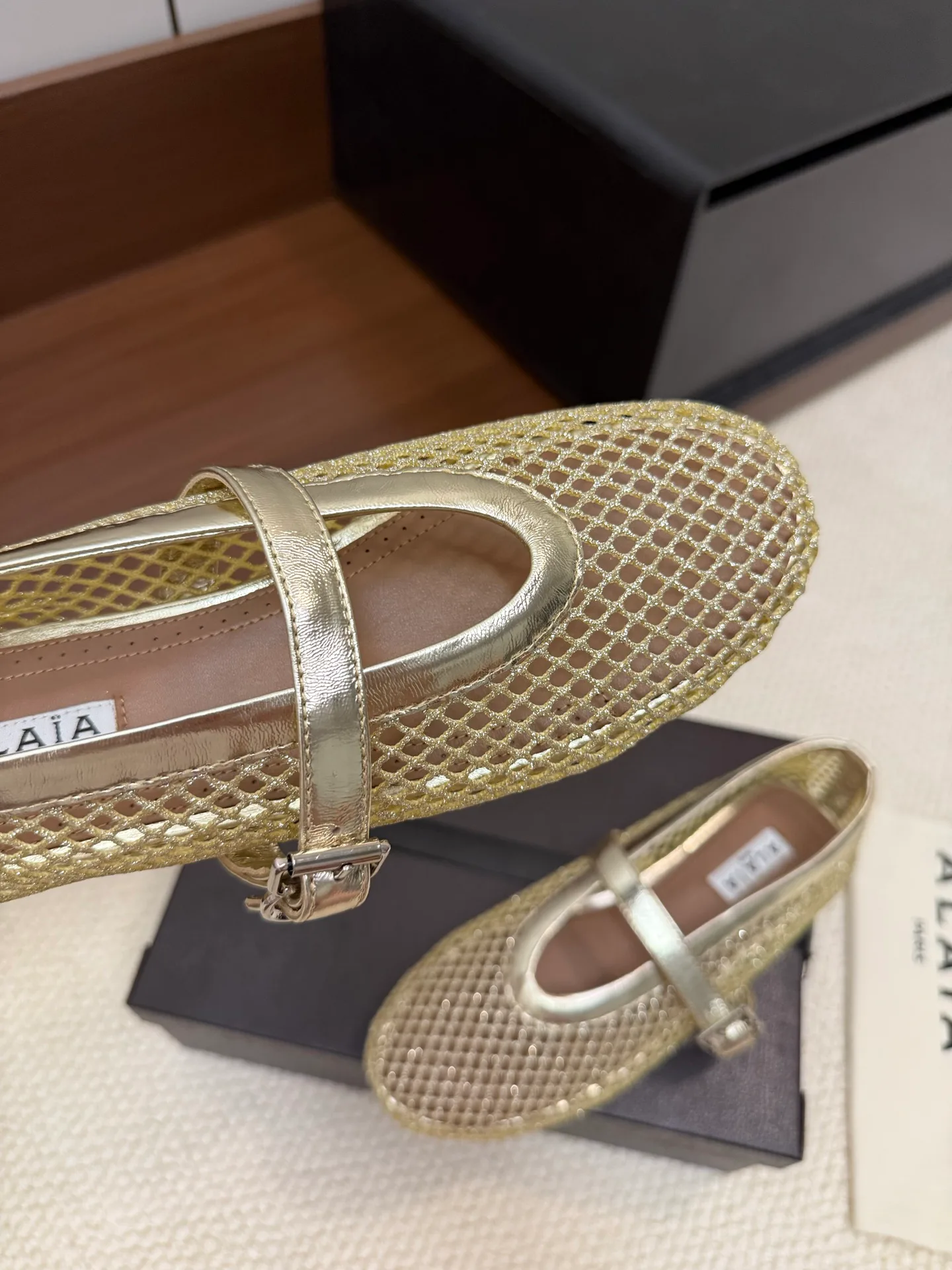 Women's Ballet Flats ALAIA 18042038