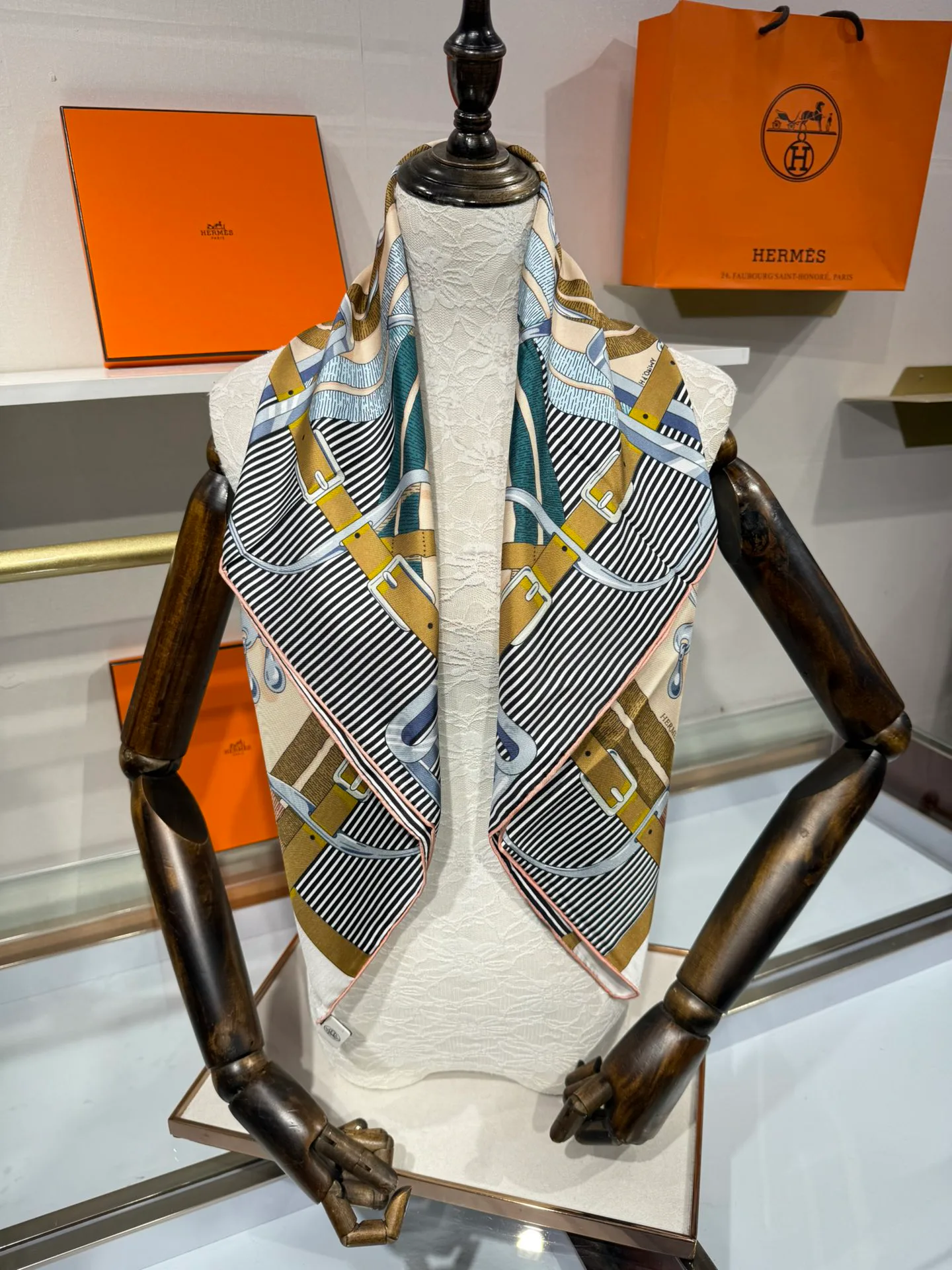 Silk Scarves HERMES 17543249
