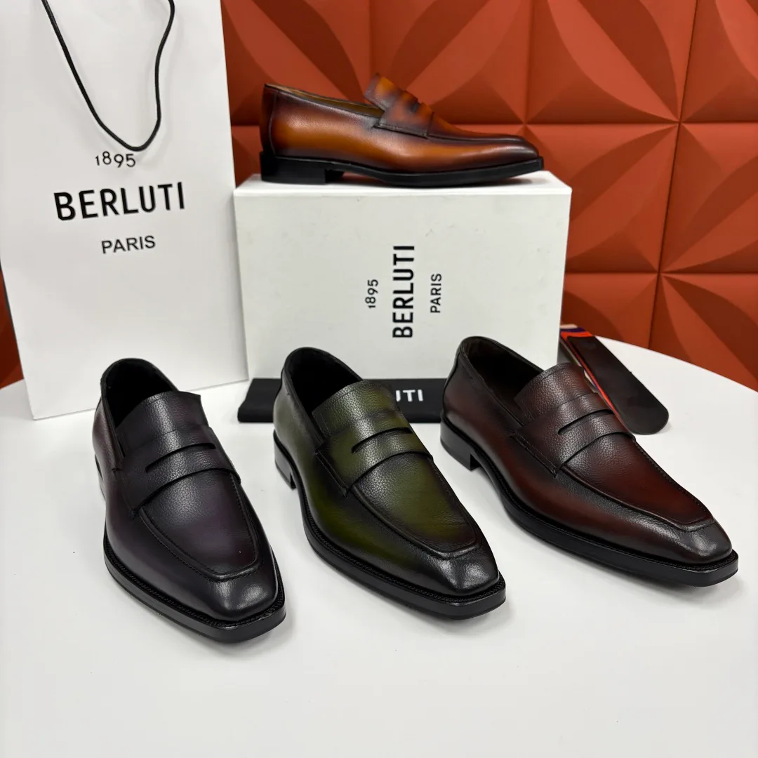Men's Loafers And Dress Shoes BERLUTI 18117420