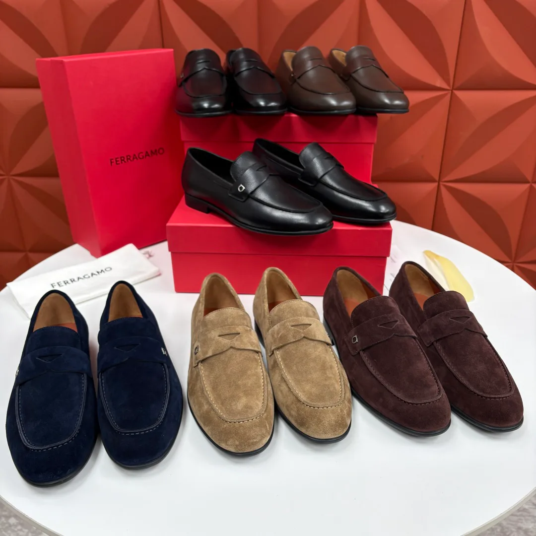 Men's Loafers And Dress Shoes SALVATORE FERRAGAMO 17972268