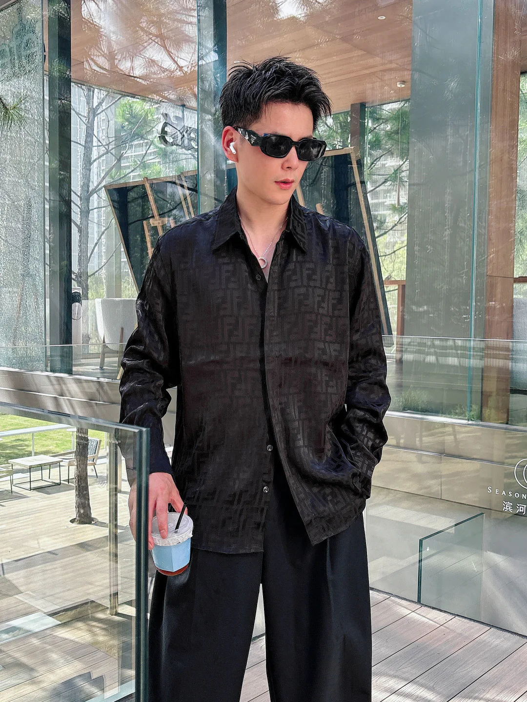 Men's Shirts FENDI 18097645
