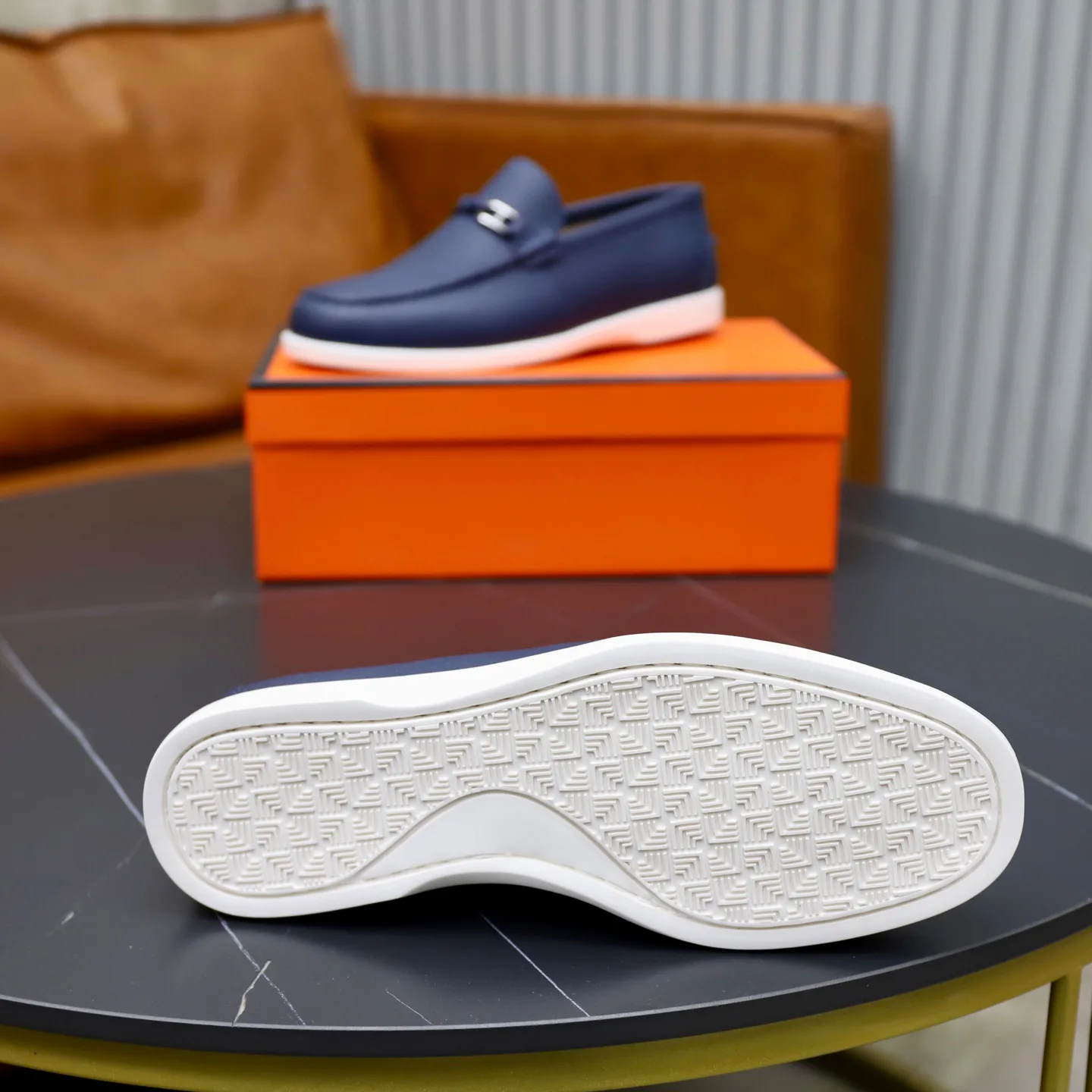 Men's Loafers And Dress Shoes HERMES 18103099