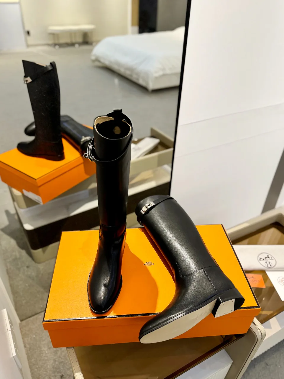 Women's Boots HERMES 18521254