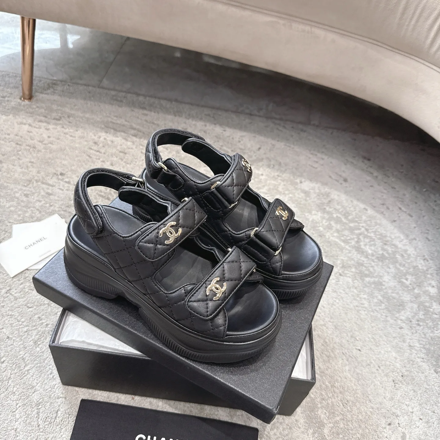 Women's Open-Toe Sandals CHANEL 17572327