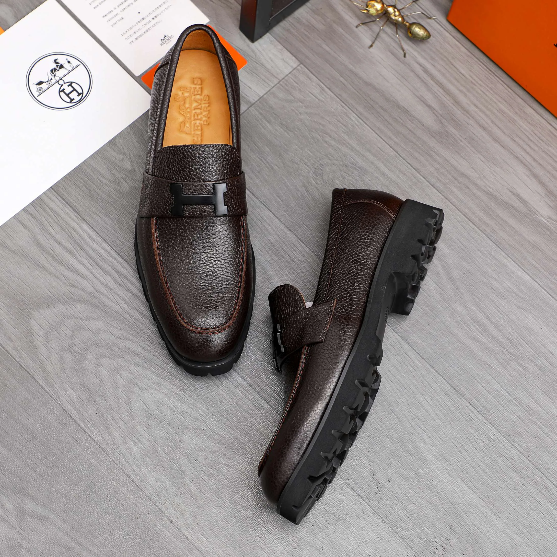 Men's Loafers And Dress Shoes HERMES 17801750