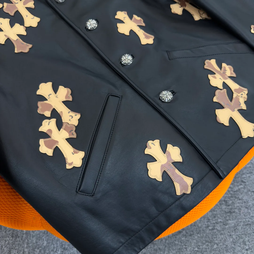 Men's Leather Jackets And Sheepskin Coats CHROME HEARTS 17966746