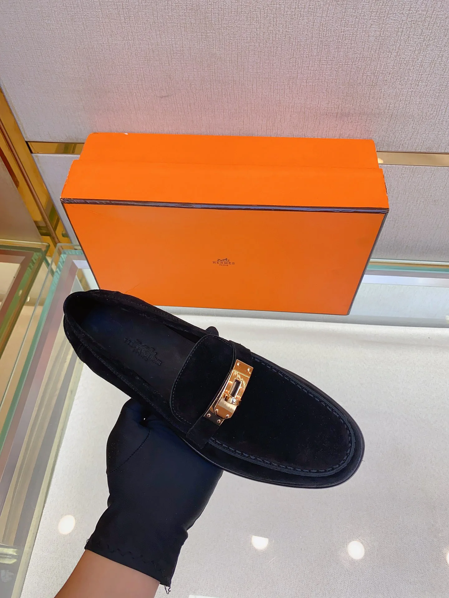 Men's Loafers And Dress Shoes HERMES 17745671