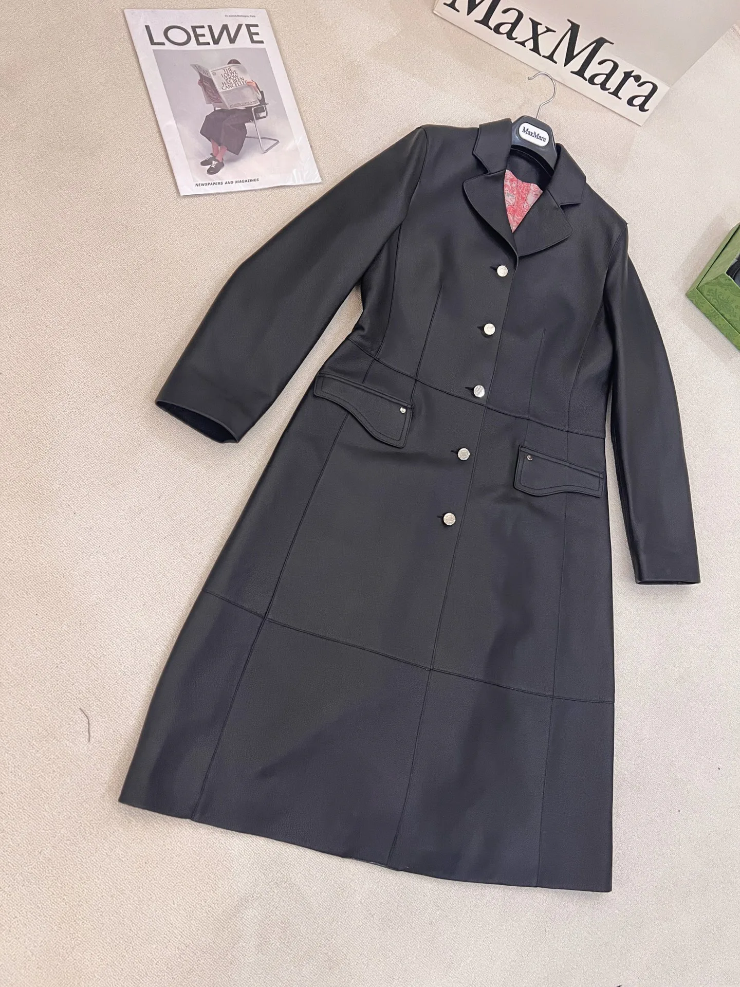 Women's Leather Jackets And Sheepskin Coats HERMES 17903756