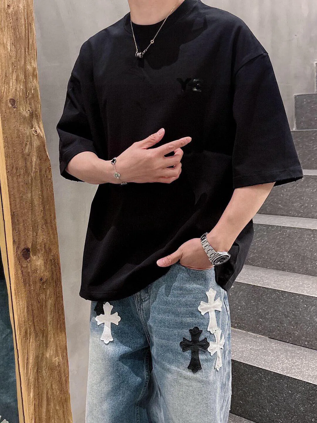 Men's T-Shirts Y-3 17037211