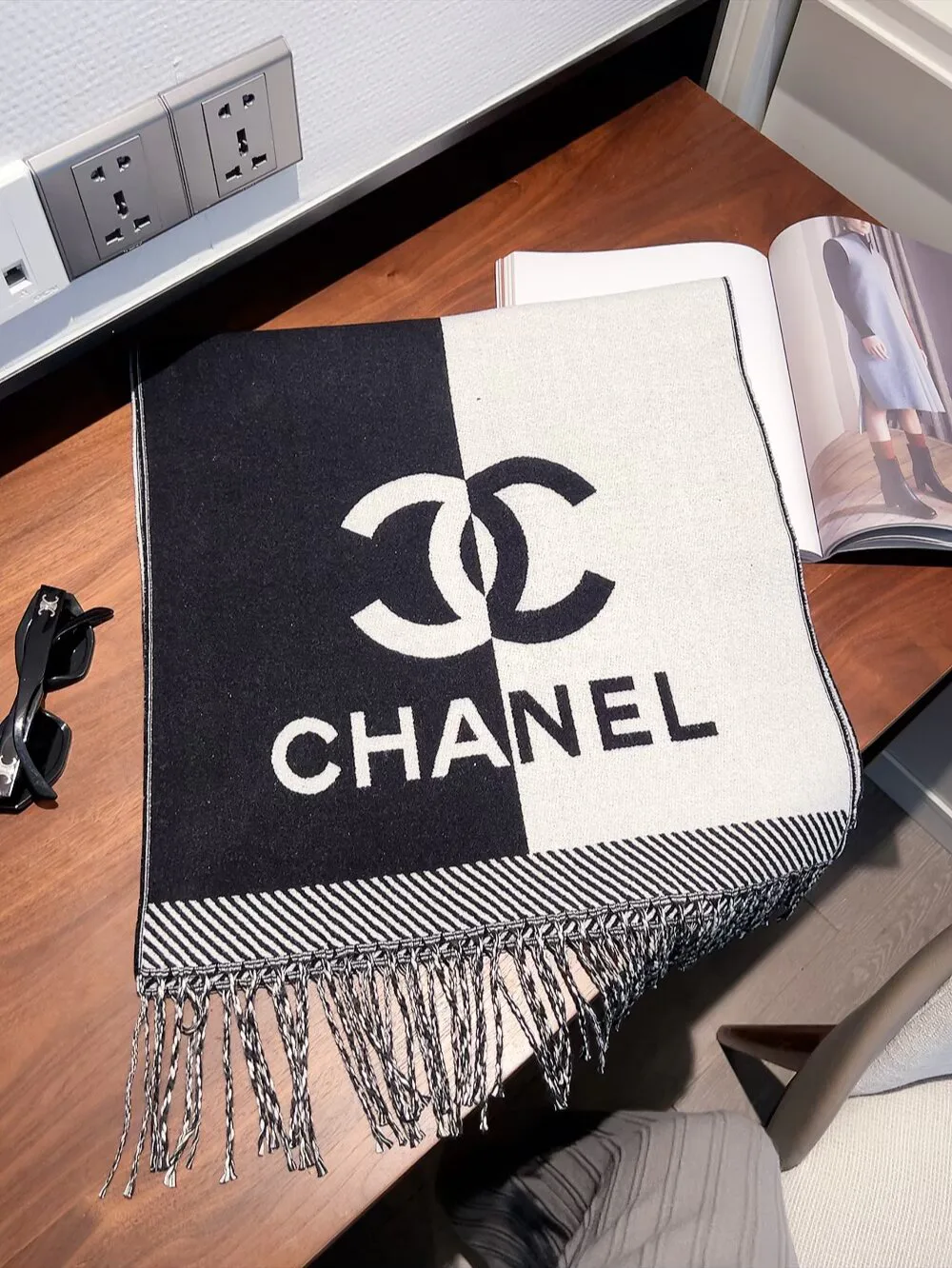 Scarves CHANEL 18002969