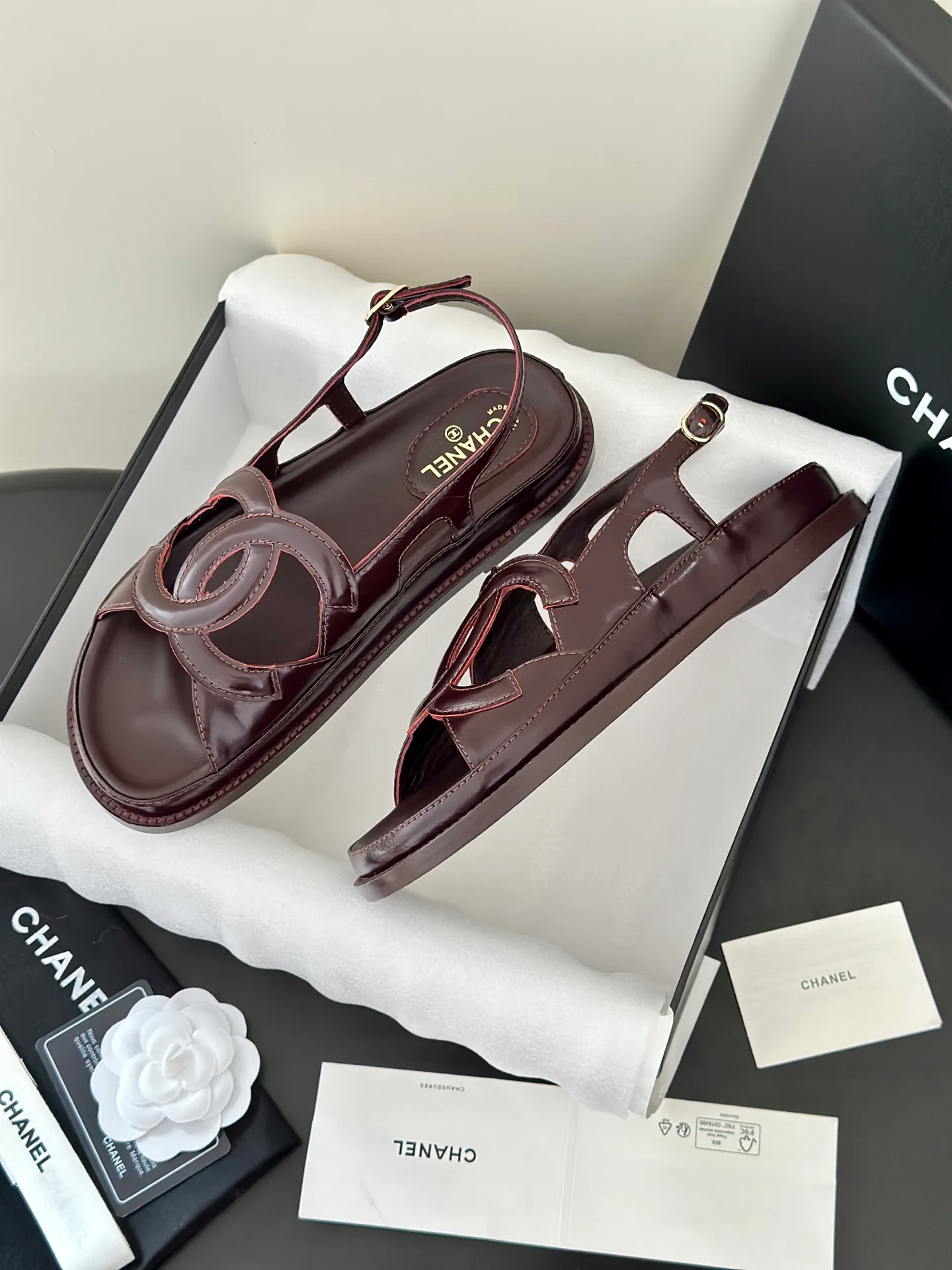Women's Open-Toe Sandals CHANEL 18143029