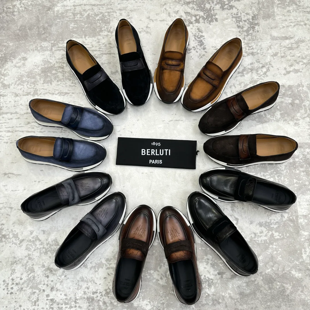 Men's Loafers And Dress Shoes BERLUTI 18000844