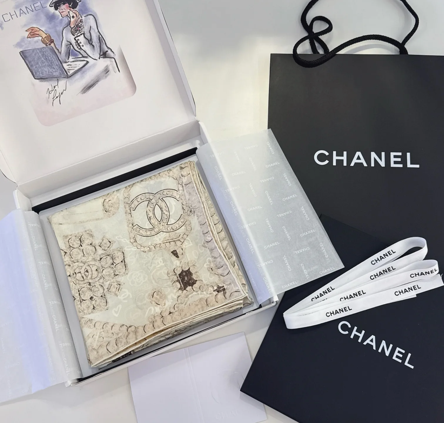 Silk Scarves CHANEL 17188573