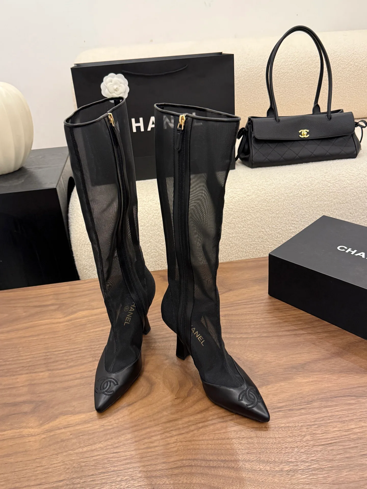 Women's Boots CHANEL 17895366