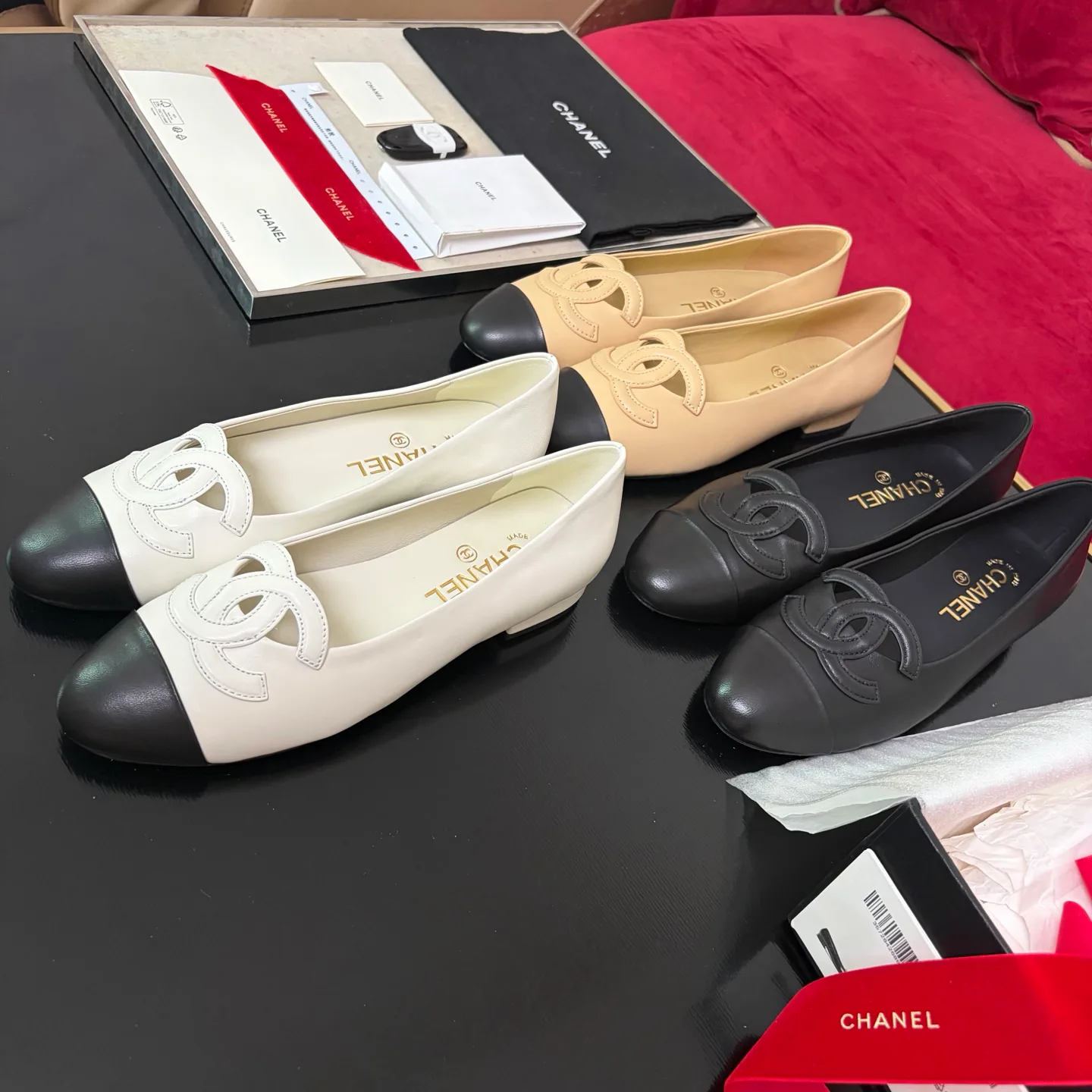 Women's Ballet Flats CHANEL 17815173