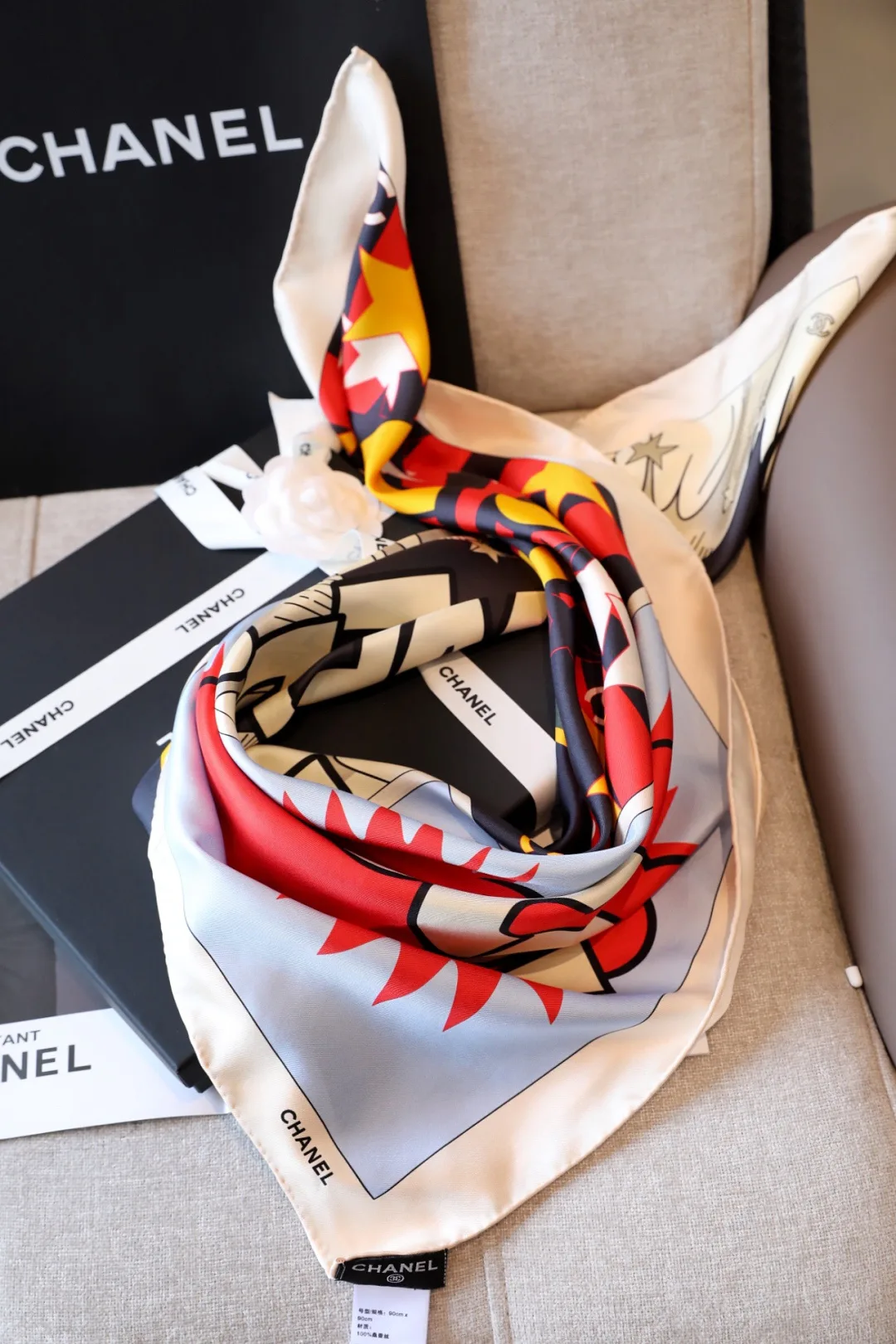 Silk Scarves CHANEL 18093524
