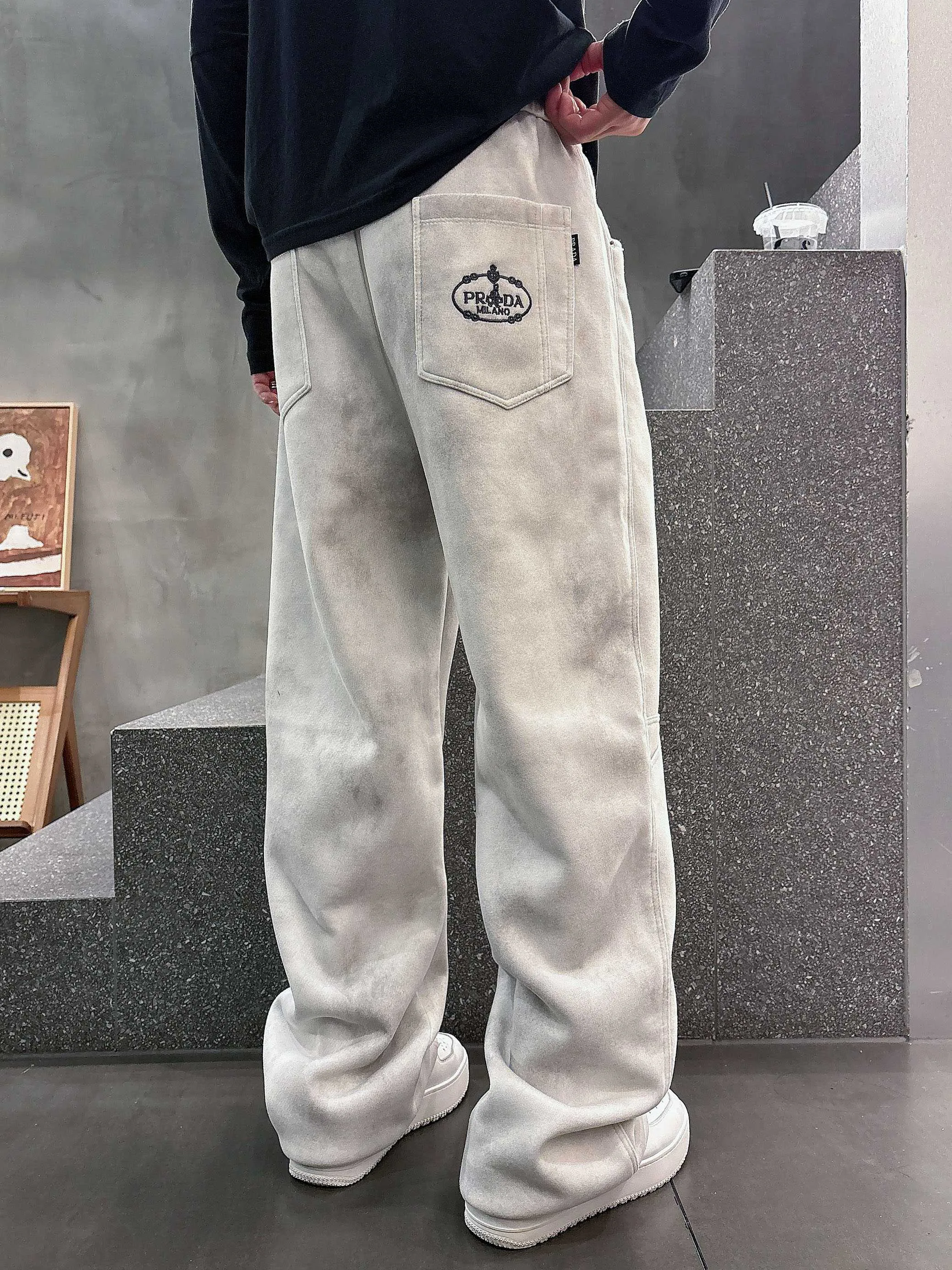 Men's Trousers PRADA 18455328