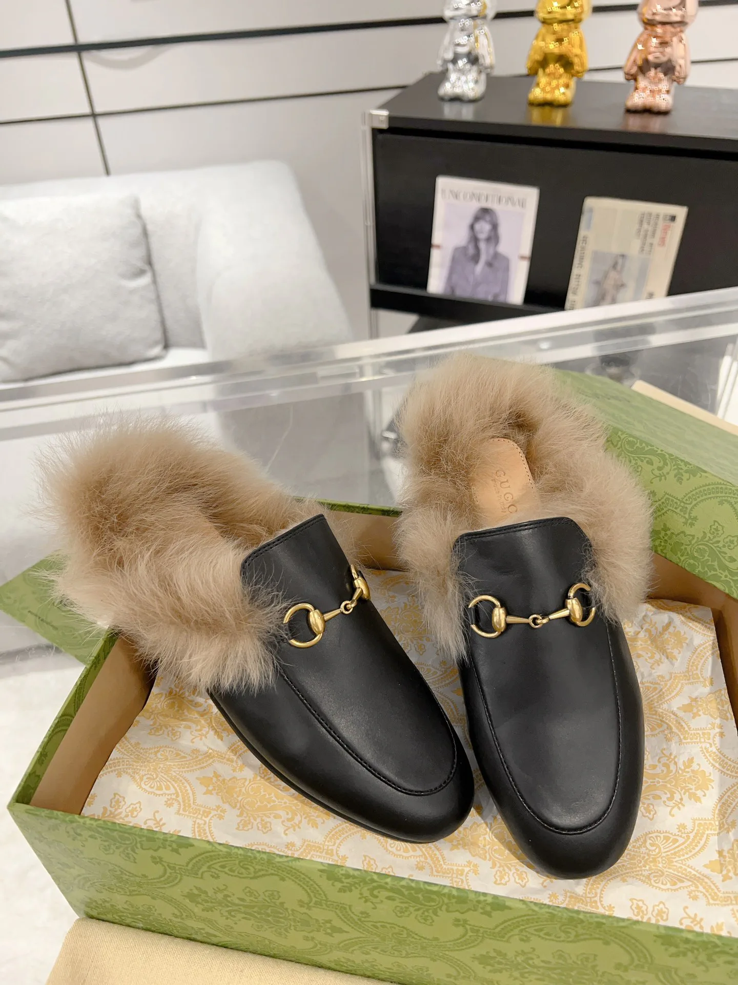 Women's Loafers And Moccasins GUCCI 18414245
