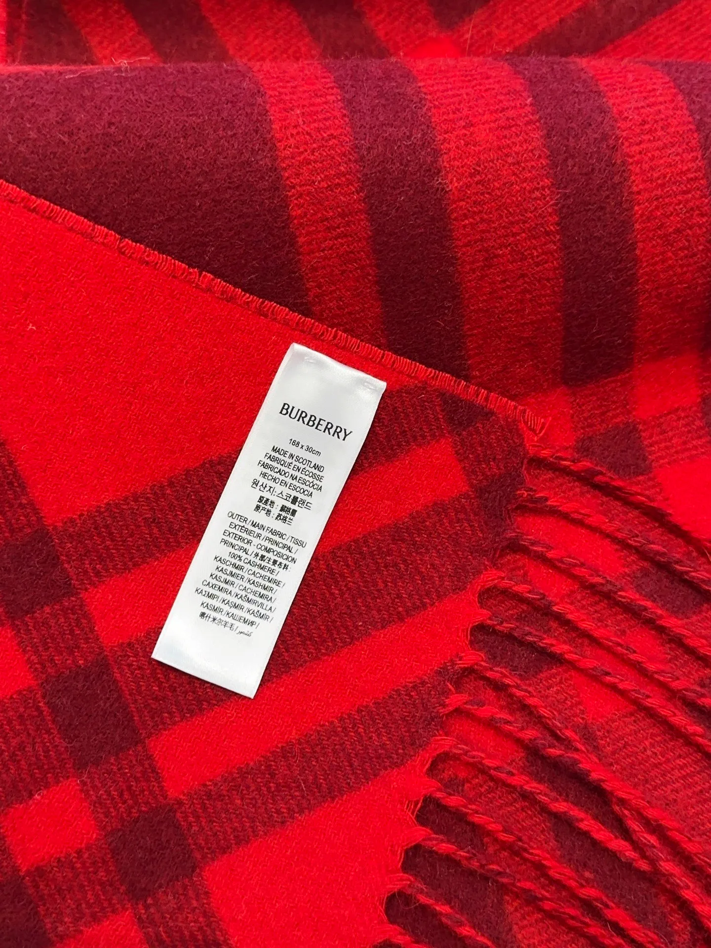 Scarves BURBERRY 18105486