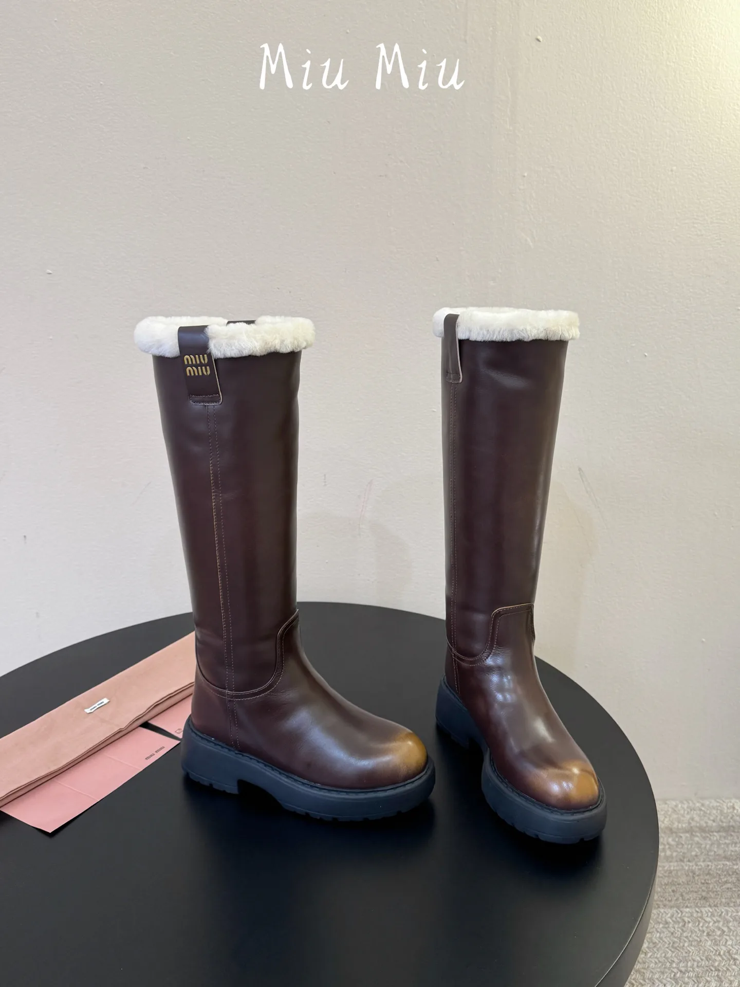 Women's Boots MIU MIU 18092011