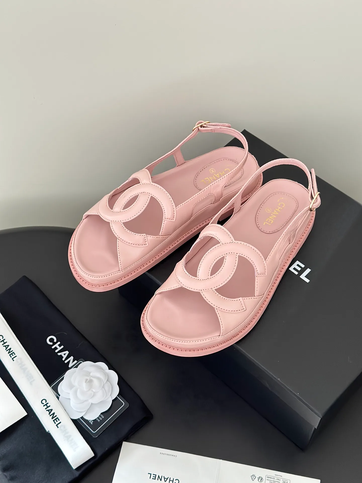 Women's Open-Toe Sandals CHANEL 18143026