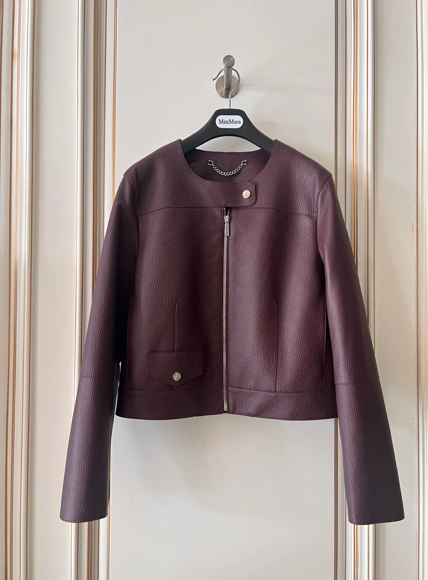 Women's Leather Jackets And Sheepskin Coats HERMES 17903748