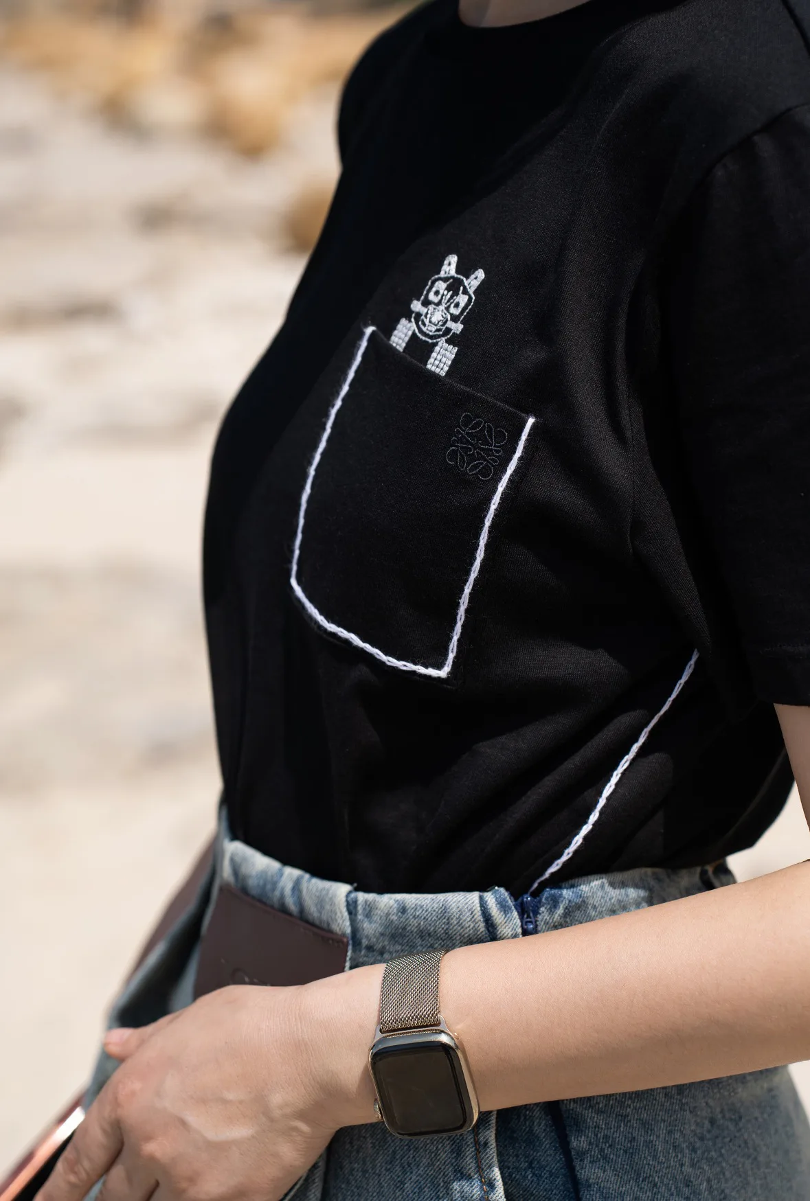 Women's T-Shirts LOEWE 17295215