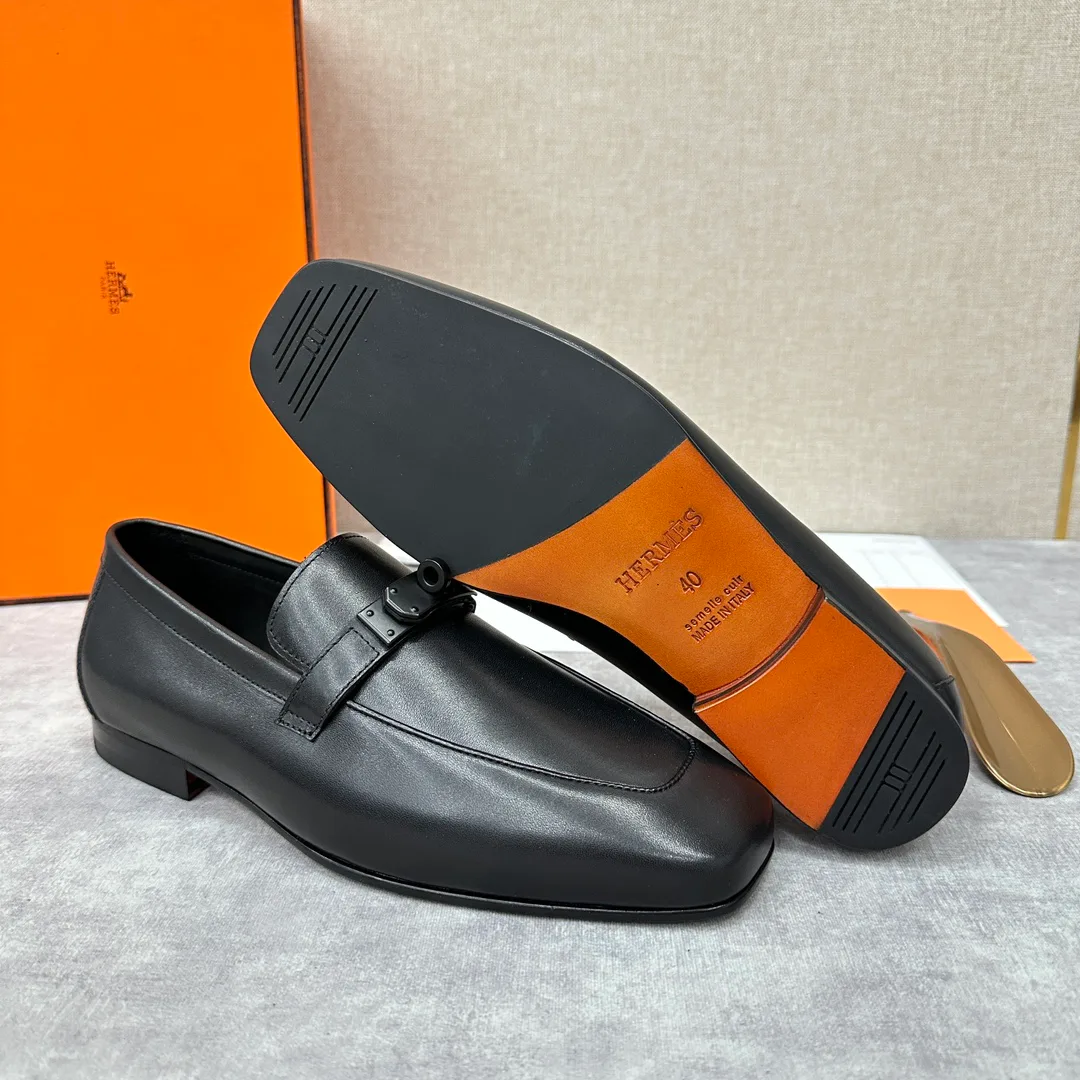 Men's Loafers And Dress Shoes HERMES 17745665