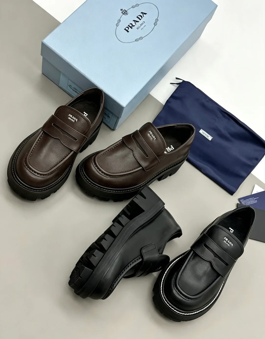 Women's Loafers And Moccasins PRADA 18223993