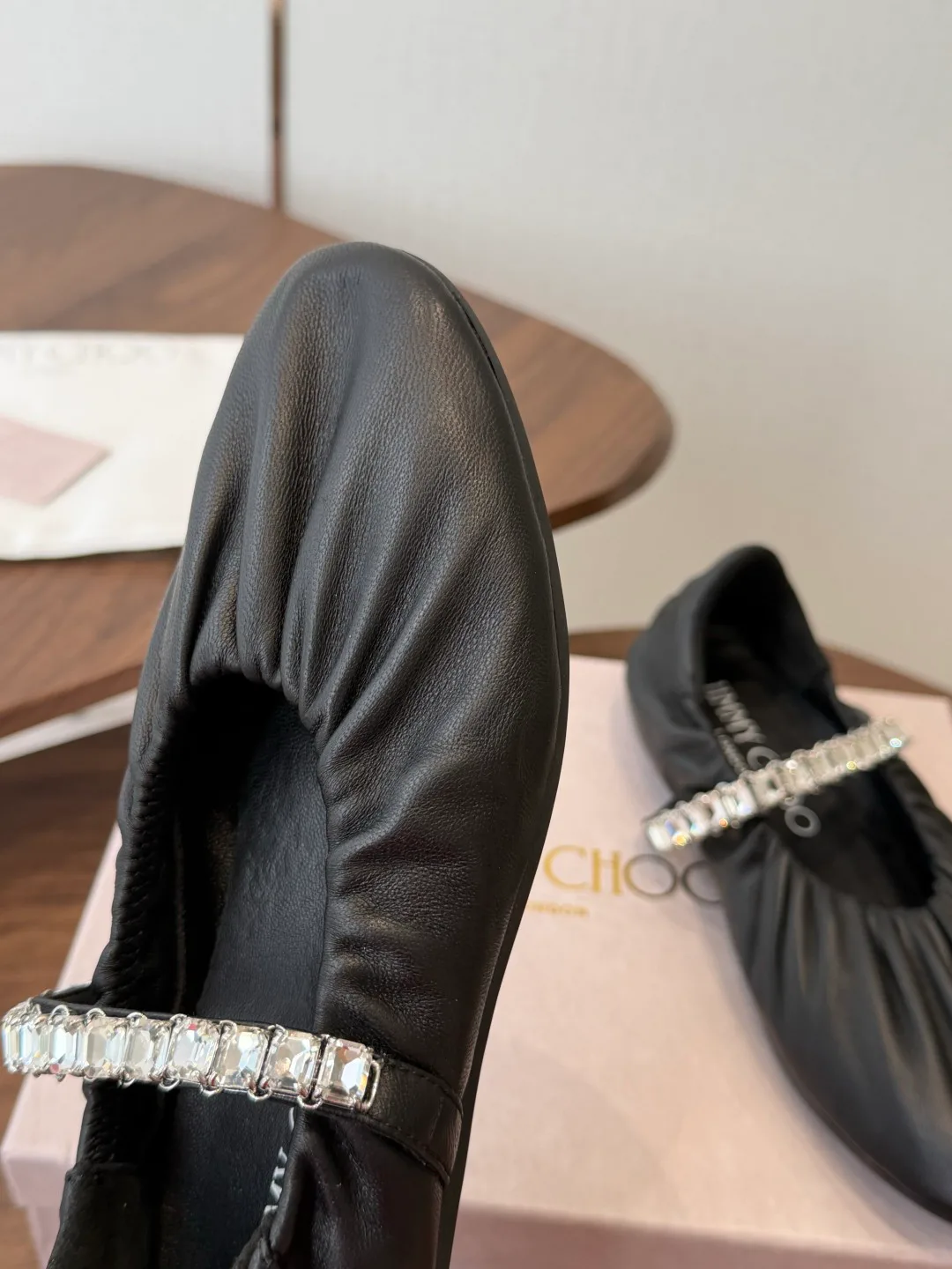 Women's Ballet Flats JIMMY CHOO 18258081