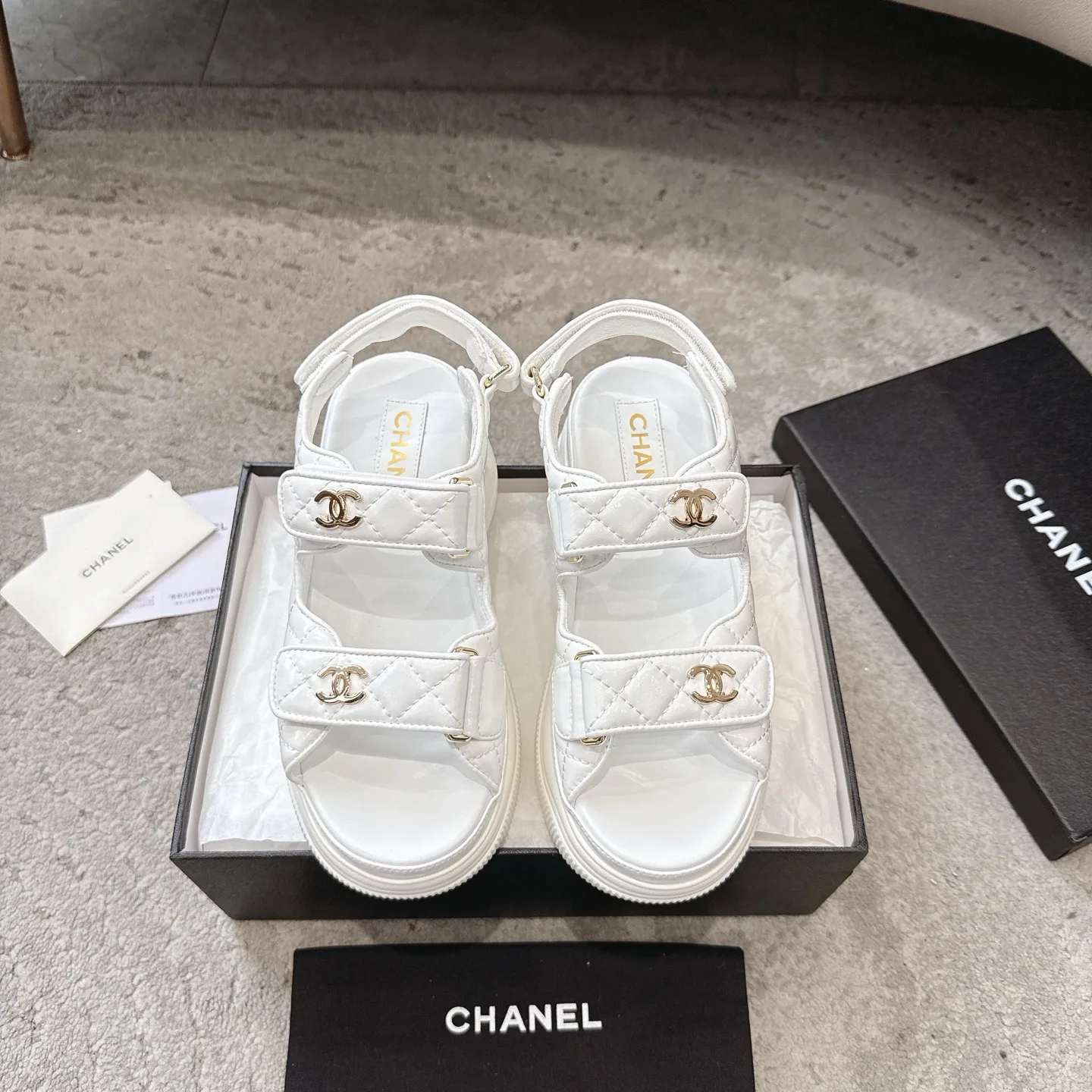 Women's Open-Toe Sandals CHANEL 17572324