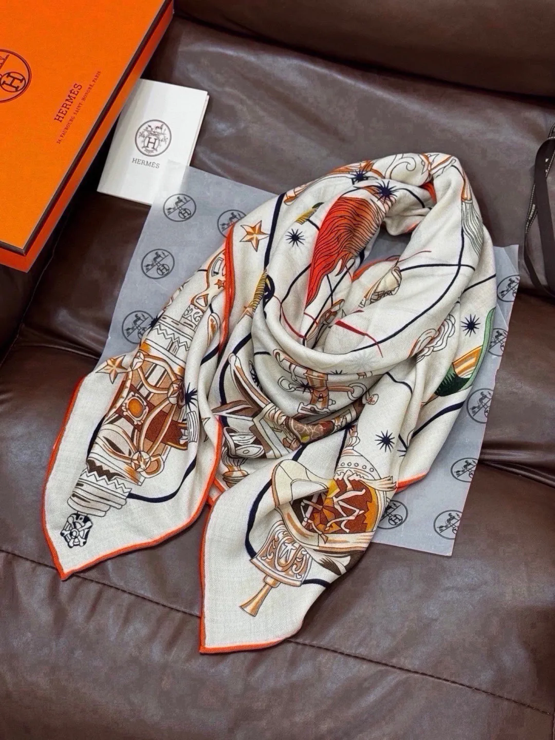 Silk Scarves HERMES 18222547