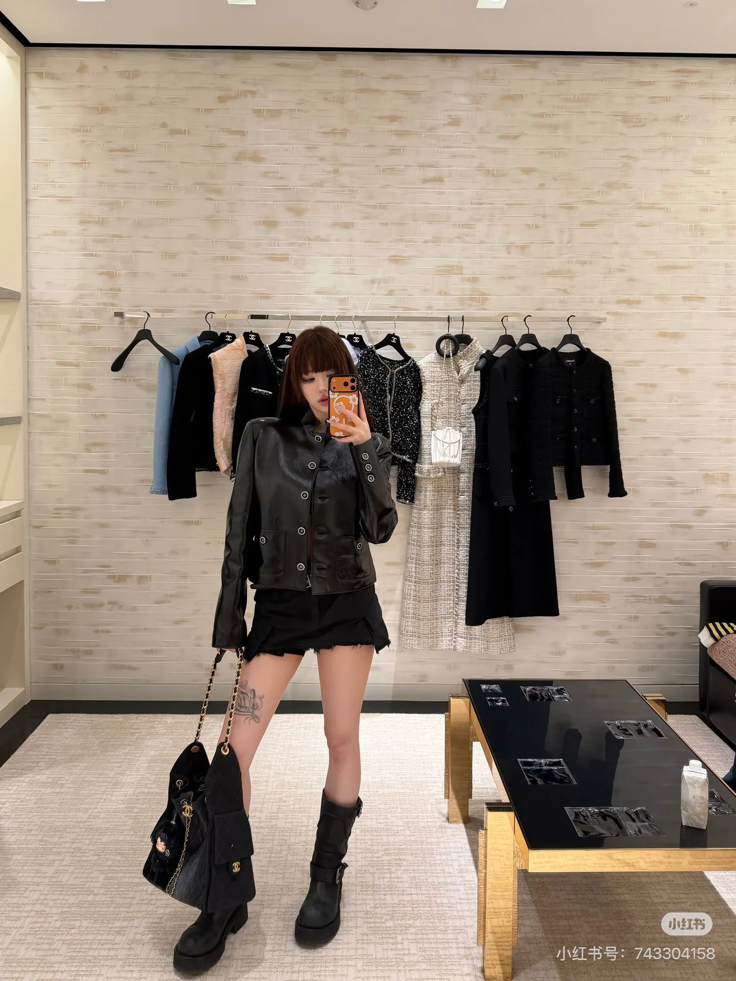 Women's Leather Jackets And Sheepskin Coats CHANEL 17918941