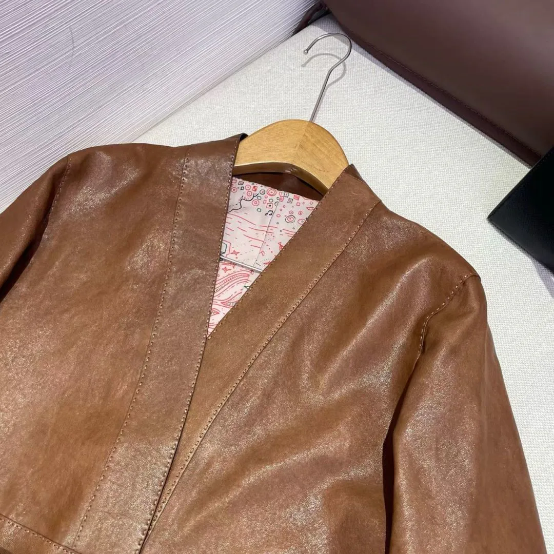 Women's Leather Jackets And Sheepskin Coats HERMES 17998948