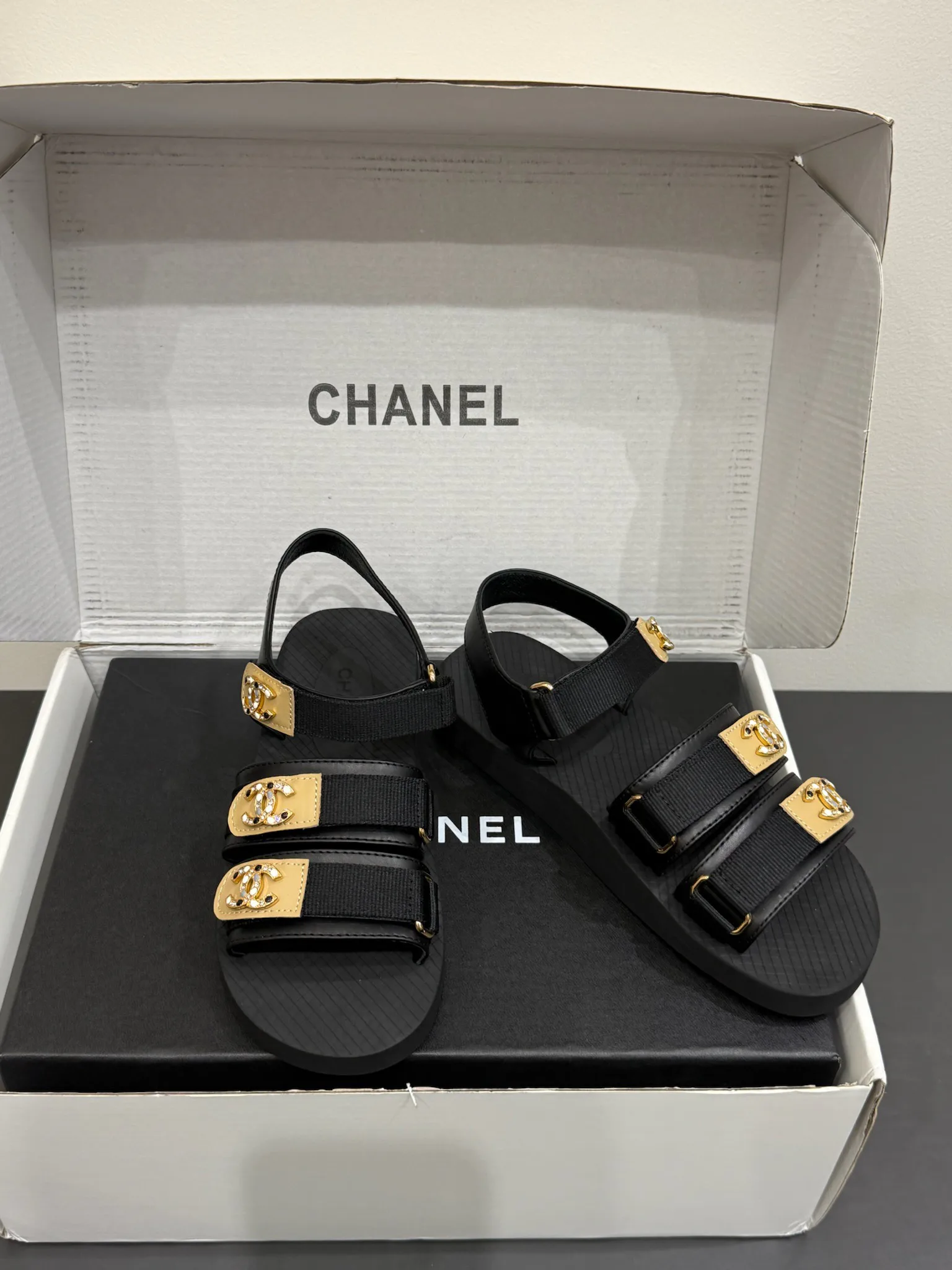 Women's Open-Toe Sandals CHANEL 18268846