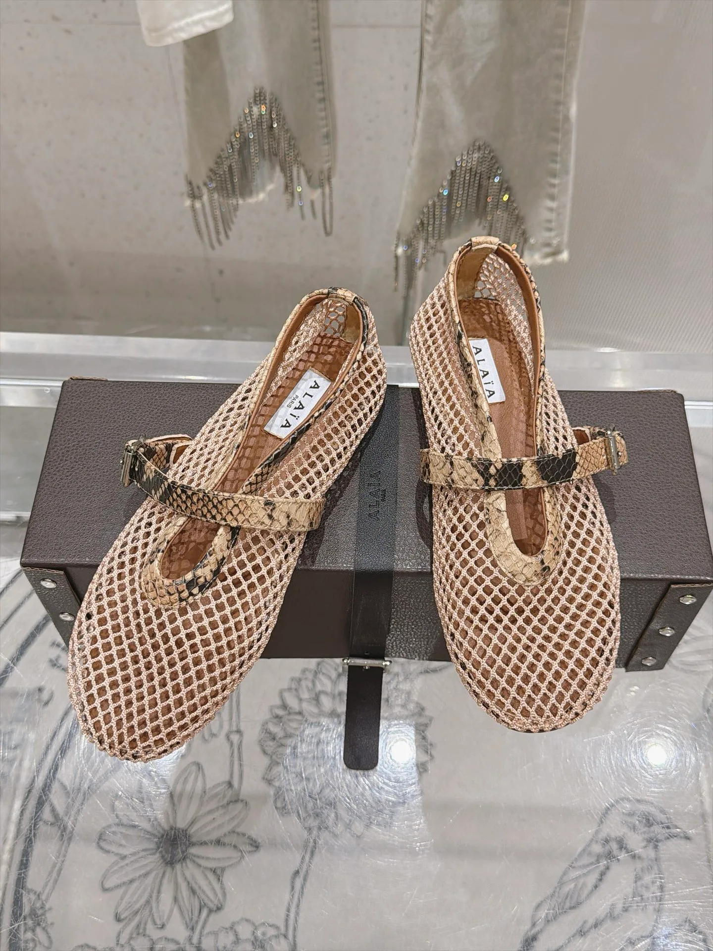 Women's Ballet Flats ALAIA 18275339