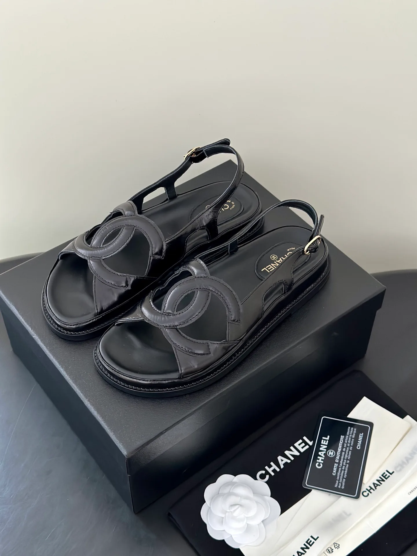 Women's Open-Toe Sandals CHANEL 18143030